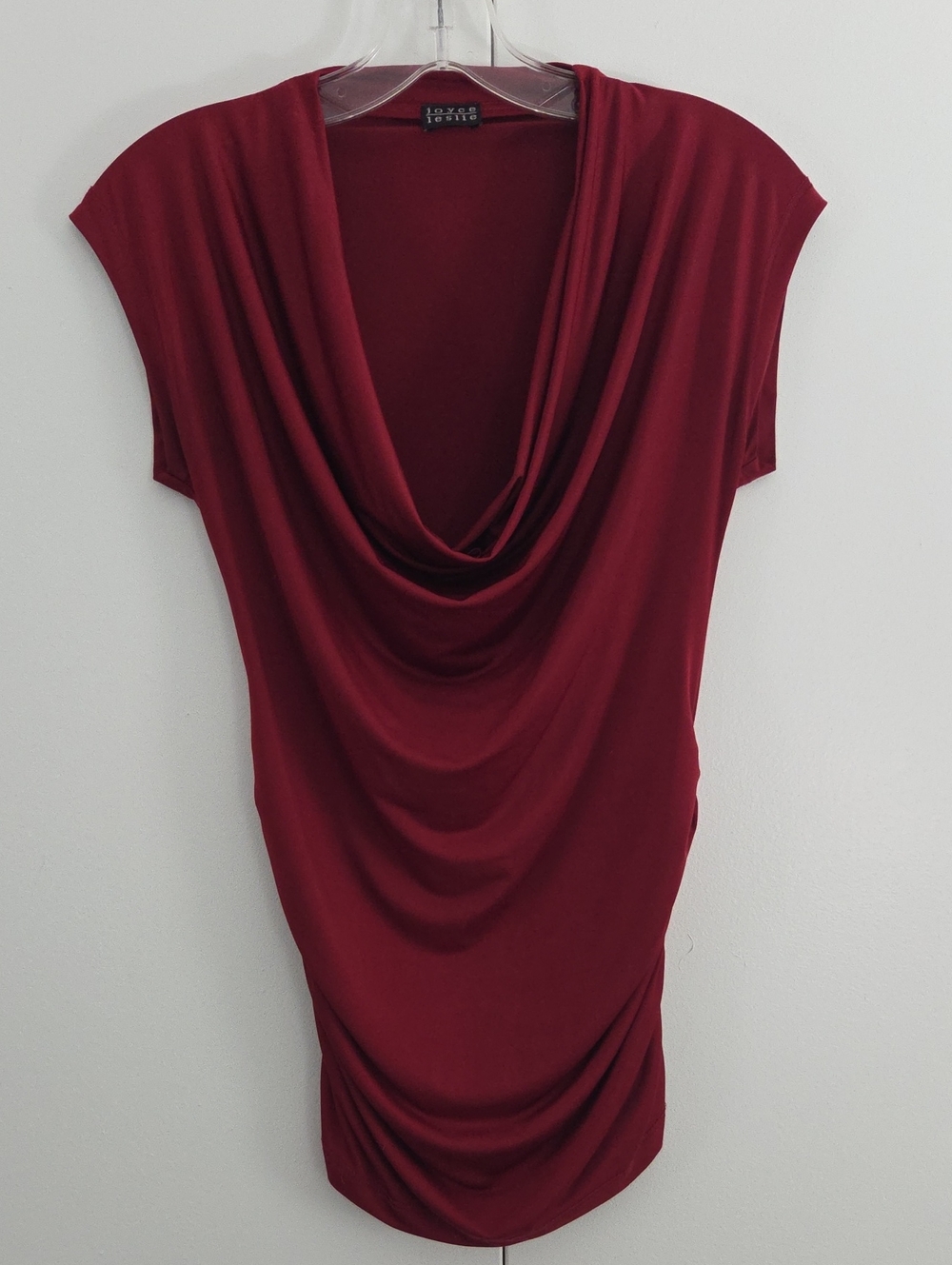 Joyce Leslie Draped Cowl Neck Shirt